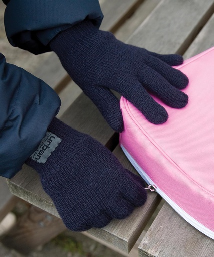 [R147JNAVY] Junior classic fully lined Thinsulate™ gloves