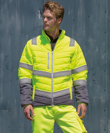 Soft padded safety jacket R325M