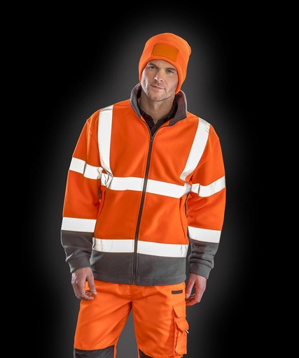 Safety microfleece R329X
