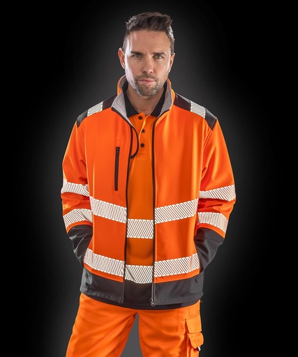 Printable ripstop safety softshell R476X