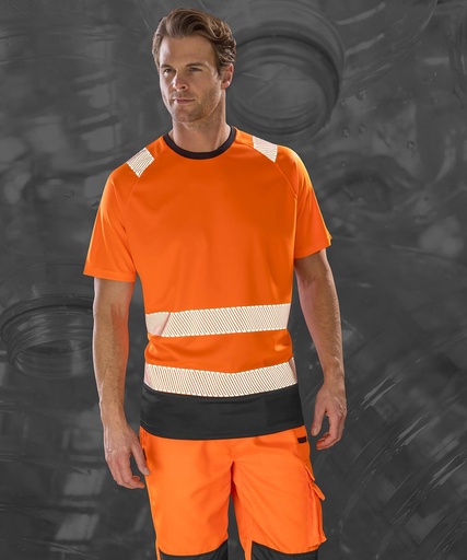 Recycled safety t-shirt R502X