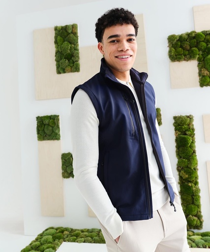 Honestly Made recycled softshell bodywarmer RG351