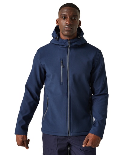Navigate 2-layer hooded softshell jacket RG594