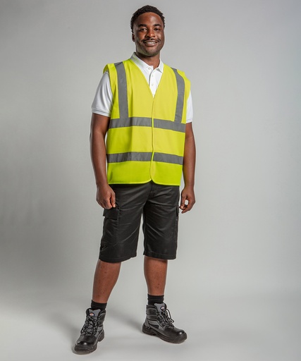 Hi-vis waistcoat, blank, as sold before printing