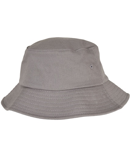 [YP169GREY] Kids Flexfit cotton twill bucket hat