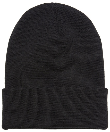 [YP249BLAC] Heavyweight organic long beanie