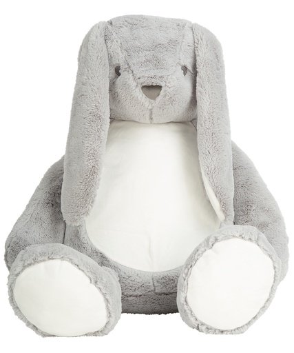 [MM550GREYXL] Giant zippie bunny