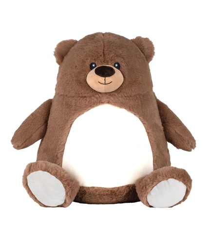 [MM581BROWL] Zippie brown bear