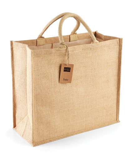 [WM408NATU] Jute jumbo shopper