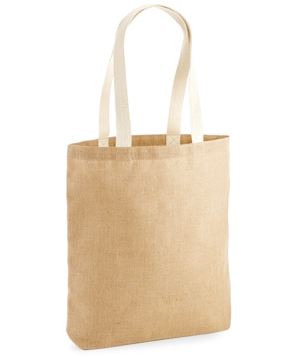 [WM455NATU] Unlaminated jute tote