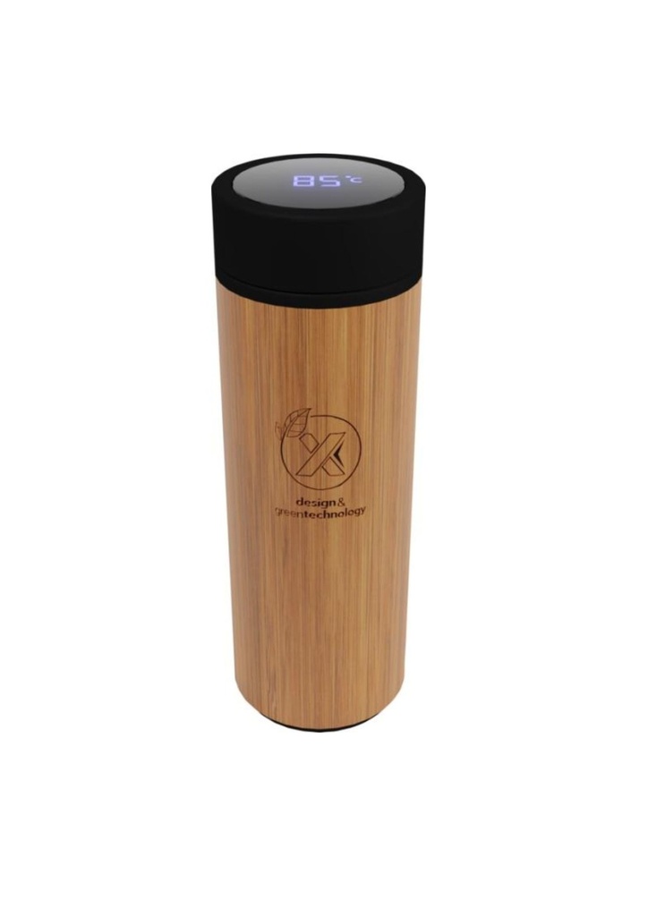 SCX.design D11 500 ml bamboo smart bottle - Wood | 27398