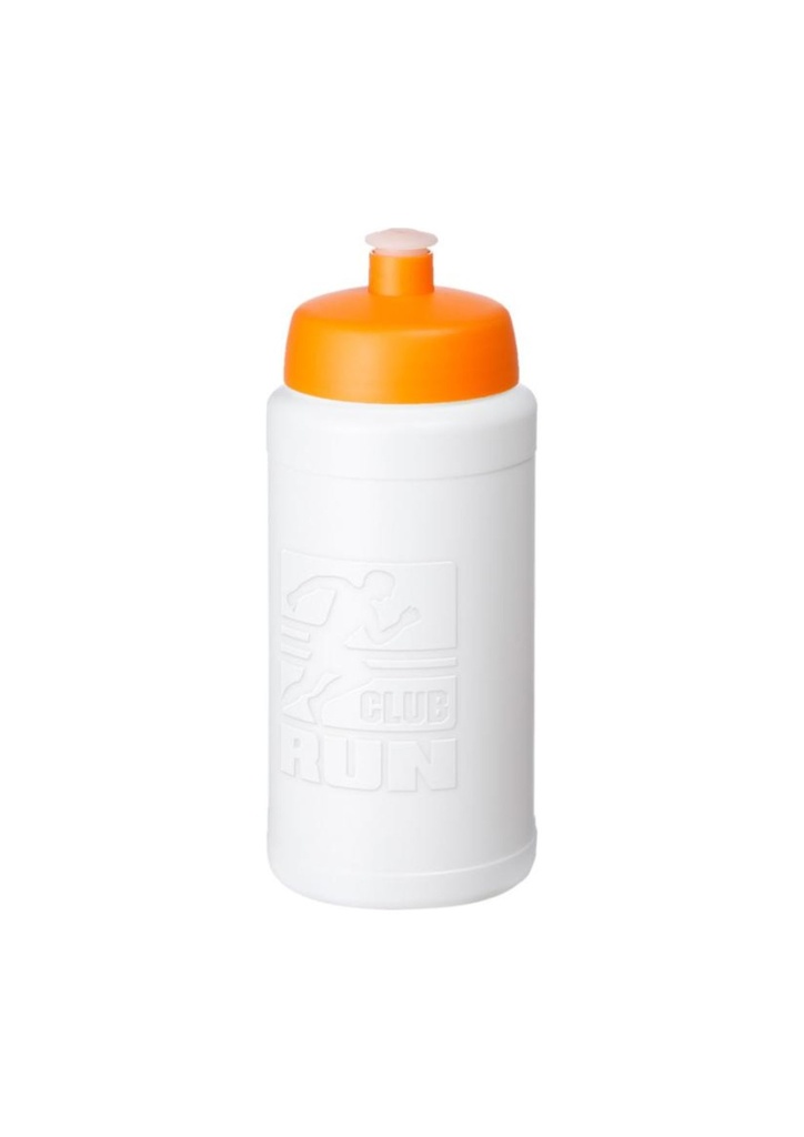 Baseline Rise 500 ml sport bottle - White / Orange | 27250