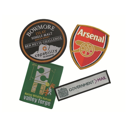 [24357_1] Machine Woven Badges