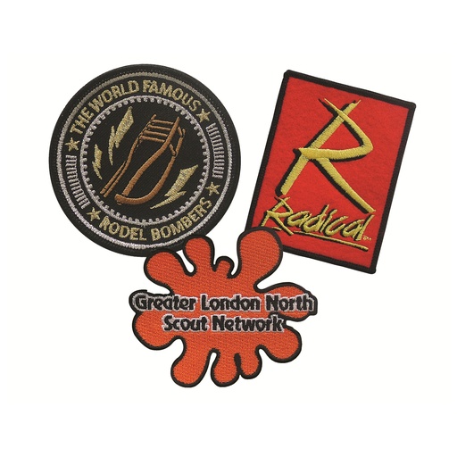 [24353_1] Machine Embroidered Badges