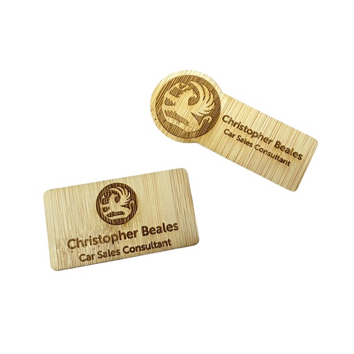 Bamboo Name Badge | 24254