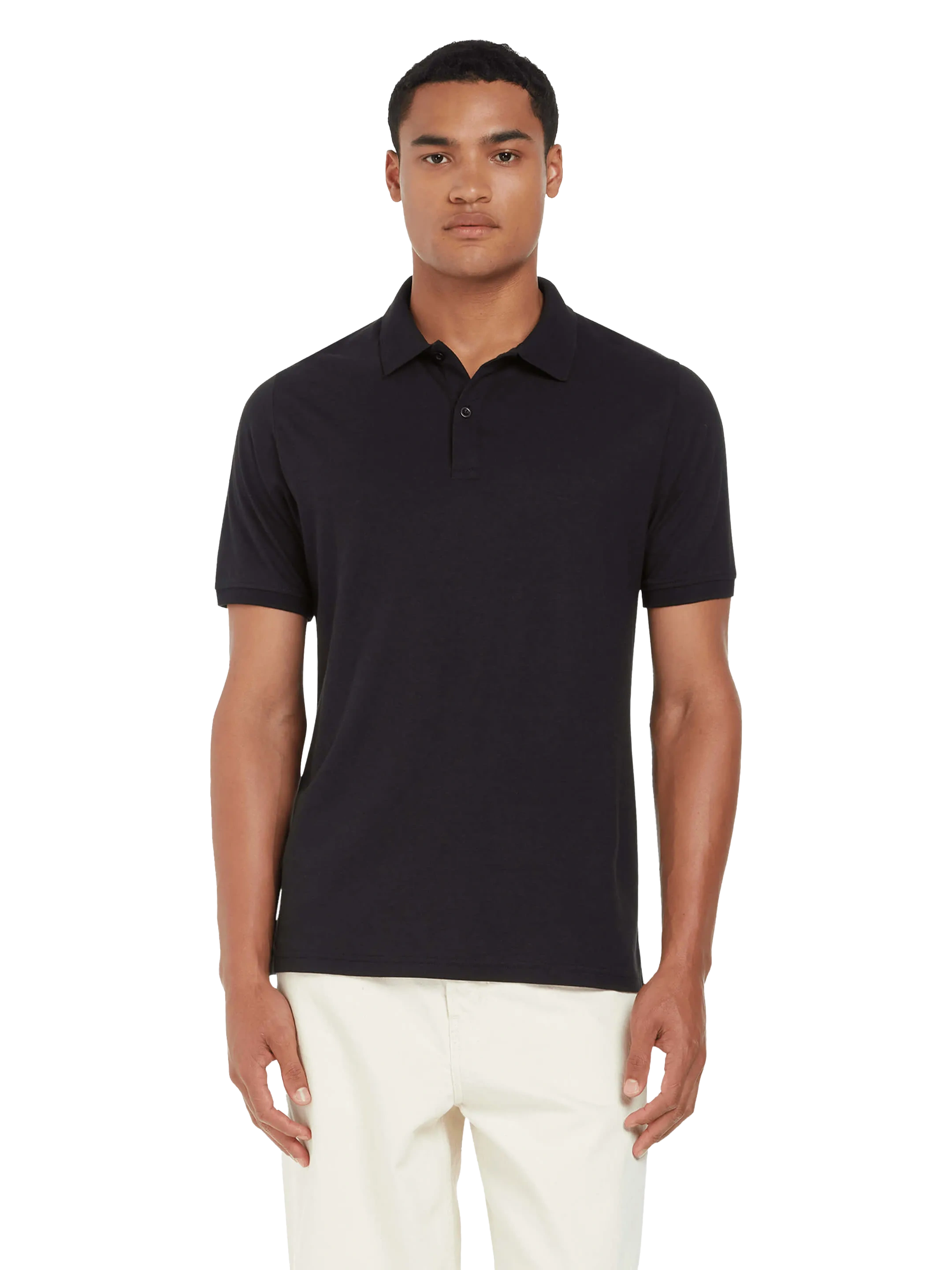 Bamboo Jersey Polo Shirt