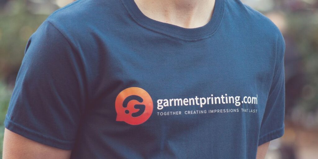 How to choose sustainable personalised clothing: a comprehensive guide - transfer printing t shirt full frontal 1
